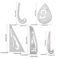 thumbnail image 2 of French Ruler Set for Tailors and Fashion Designers Precision Measuring Tool Kit with Clear Pattern Making Templates Sewing for Garment Creation, 2 of 3