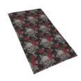 thumbnail image 2 of Bingfone Skull And Red Roses Ultra Absorbent & Soft Hand Towels For Bath, Hand, Face, Gym And Spa-27.5x16in, 2 of 9