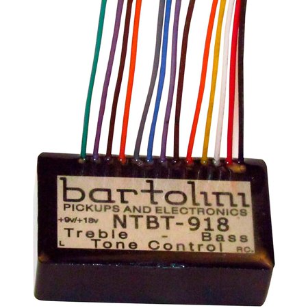 - Bartolini BRMNTBTG/918 2-band Tone Control Preamp