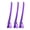 Purple, variant on Nieyigj 12 Pcs Professional Salon Hair Sectioning Clips, Rose Red Double-Hinged Metal Hairpins, Non-Slip Grip Styling Tools for Barber Coloring & Cutting, 3.7 inches / 9.5 cm