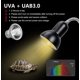 thumbnail image 4 of 1 Tortoise Heat Lamp, 2 Uva Uvb Bulbs 25w Reptile Heat Lamp With Stand Terrarium Lamp With 360 Swivel Clamp Tortoise Lighting For Reptiles, Amphibians, 4 of 5