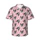 thumbnail image 1 of Balery French Bulldog Camisas hawaianas de manga corta para hombre, camisas playeras de corte holgado, camisas de vacaciones con botones,Large, 1 of 7