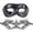 Antique Black Silver, variant on Luxury Mask – Couple’s Venetian Party Mask Couples Set 2 Pcs – Matching Men & Women's Lace Masquerade Ball for Men & Women