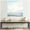 White, variant on Kate and Laurel Sylvie Neutral Painterly Heavenly Framed Canvas Wall Art by Julie Maida 30 x 30 Natural, Coastal, Landscapes, Beach, Nature Art for Wall Decor, Living Room, Bedroom, Office, Kitchen