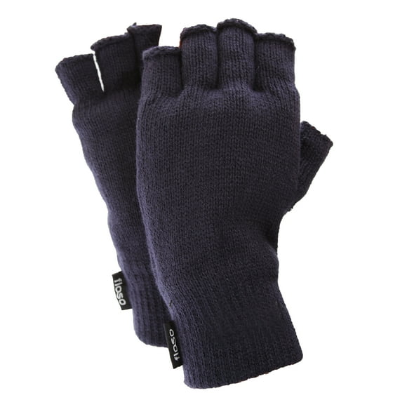 FLOSO Mens Gants Thermiques Sans Doigts (3M 40g)