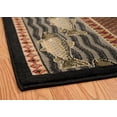thumbnail image 2 of Designer Home Regal Area Rug 750-03943 River Ridge Brown Waves Trees 1' 10" x 2' 8" Rectangle, 2 of 4