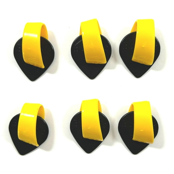 Fred Kelly Picks Bumblebee Combo Jazz Extra Heavy 6 Picks