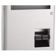 Bobrick B347 ClassicSeries Seat Cover & Toilet Paper Dispenser Partition Mounted - Satin