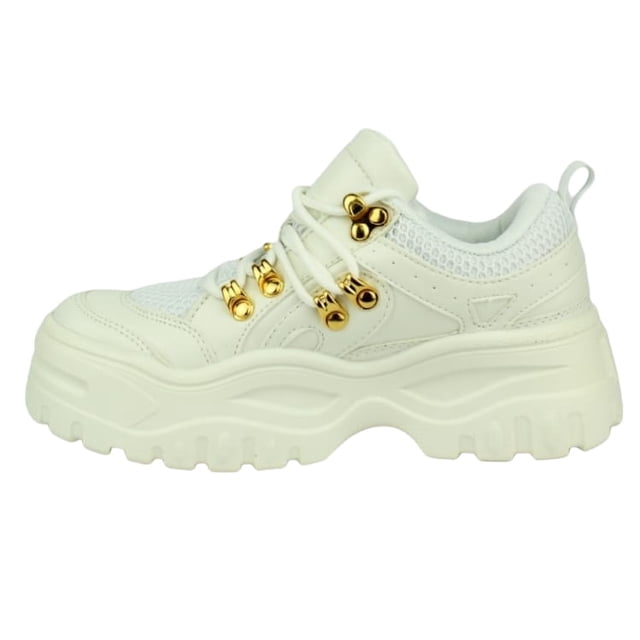 Tenis Sneakers Casual para Dama Hanna MX Alisson White