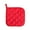 Clearance Sale Red, variant on YaoZQ Black Cotton Pot Holders Heat Resistant Square Trivets Hot Pads for Cooking Baking Kitchen Table Protection 7.1 inch