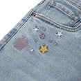 thumbnail image 5 of Levi Strauss Signature Girls Embroidered Star Straight Jeans, Sizes 5-18, 5 of 6