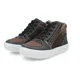 thumbnail image 3 of Botas Niño Casual Piel Zapatos Cafe, 3 of 5