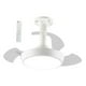 thumbnail image 3 of Ventilador de techo con luz, control remoto, lámpara colgante, elegante, silencioso, velocidades de viento ajustables para comedor, bar, oficina L 48O, 3 of 10