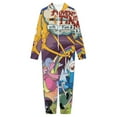 thumbnail image 3 of Adventure Time Jake The Dog Kids Hooded Jumpsuit Union Suit Onesie One Piece Blanket for Boys Girls, 3 of 7
