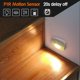 thumbnail image 5 of Luz nocturna con sensor de movimiento - Paquete de 3 - Iluminación LED inalámbrica a pilas para armarios y escaleras con sensor, 5 of 8