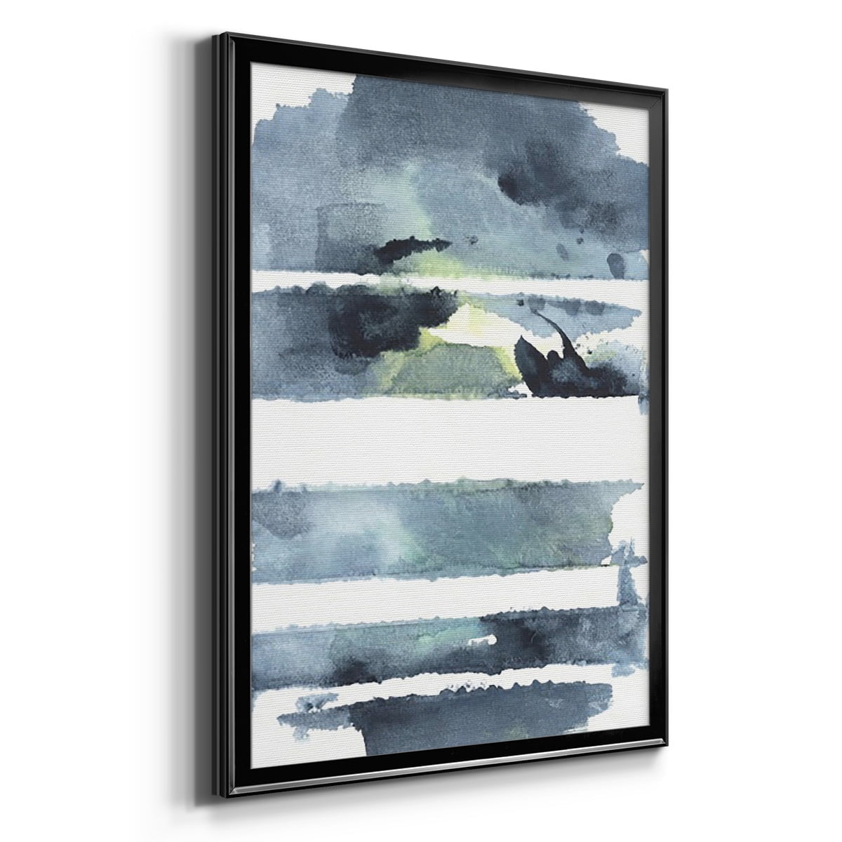 Blue Memories I Premium Framed Print, in Gold, Black, or Silver - Ready to Hang
