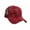 Wine, variant on PMVFHDE Unisex Airy Mesh Baseball Cap with Hair Pull-Through Green Brown Print Sun Hat for Summer Outdoor Recreation