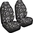 thumbnail image 3 of XYZCANDO Stars Pattern Car Seats Protector Waterproof Elastic Automotive Accessories Interior car Front Seats, Breathable Decorative Truck Van, 3 of 10