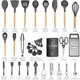 thumbnail image 5 of Juego de utensilios de cocina Umite Chef Silicone 34 piezas con rallador, 5 of 7