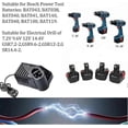 thumbnail image 3 of Ni-CD Ni-MH Battery Charger for Bosch, 7.2V 9.6V 18V 14.4V AL1411DV Battery Charger for BAT038 BAT048 BAT043 BAT045 BTA1, 3 of 5
