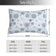 thumbnail image 2 of Balery Retro ice blue snowflakes Funda de Cojín Estampada, Regalos para Mujeres, Regalos de Amor para Ella, Regalos para Novia o Esposa, Funda de Almohada-14"x20", 2 of 6