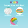 thumbnail image 4 of Intex 58" x 13" Inflatable Sunset Glow Backyard Kids Splash Pool, 6 Pack, 4 of 7