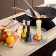 thumbnail image 3 of Lazy Susan turntable kitchen storage organizer, 360-degree rotating round lazy Susan cabinet turntable, 3 of 8