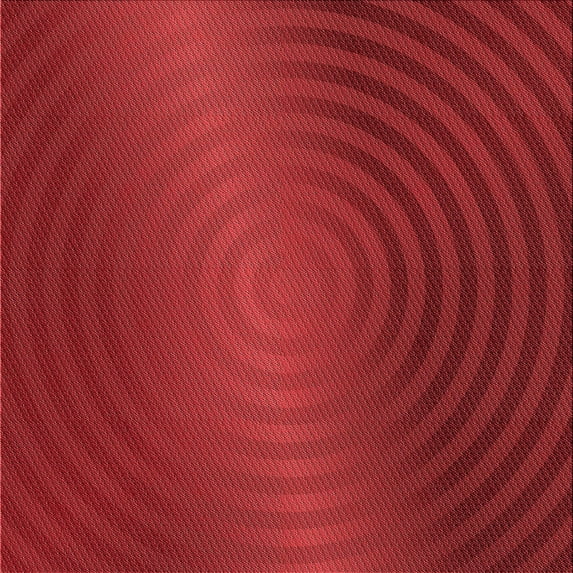 Ahgly Company Indoor Square Patterned Ferrari Red Area Rugs, 5' Square