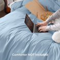 thumbnail image 2 of Housse de Couette Taille Complète - Housse de Couette Double Douce pour Enfants avec, 2 of 7