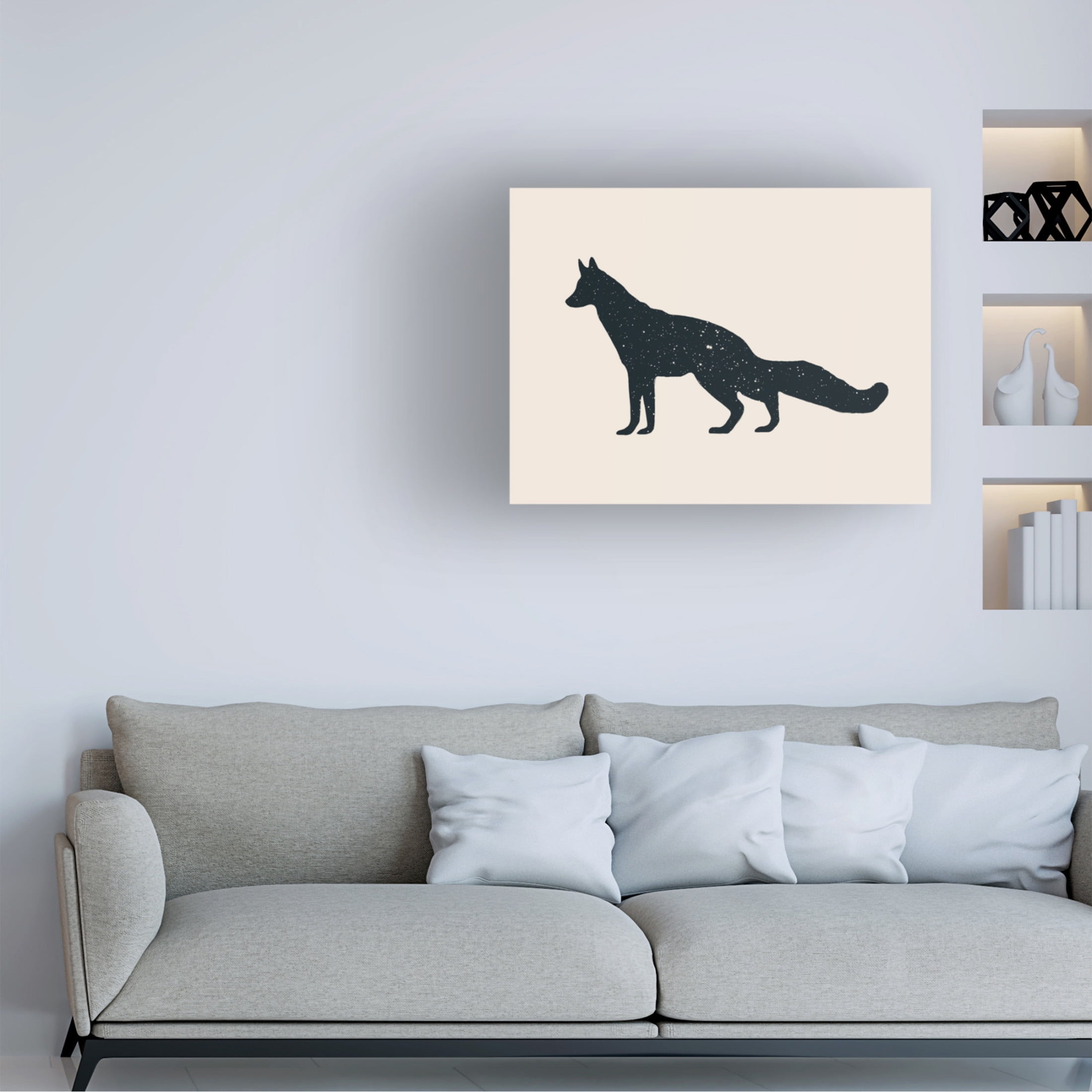 Trademark Fine Art Florent Bodart  Fuchs Canvas Wall Art