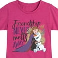 thumbnail image 3 of Disney Frozen 2 - Friendship Never Melts Away - Toddler & Youth Girls Short Sleeve Graphic T-Shirt, 3 of 5