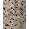 thumbnail image 1 of Ahgly Company Machine Washable Indoor Rectangle Abstract Tan Brown Area Rugs, 8' x 12', 1 of 7