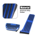 thumbnail image 4 of 1 Set Anti Slip Brake and Gas Accelerator Pedal Covers Foot Pedal Pads for Toyota RAV4 Avalon Camry Highlander Blue, 4 of 6