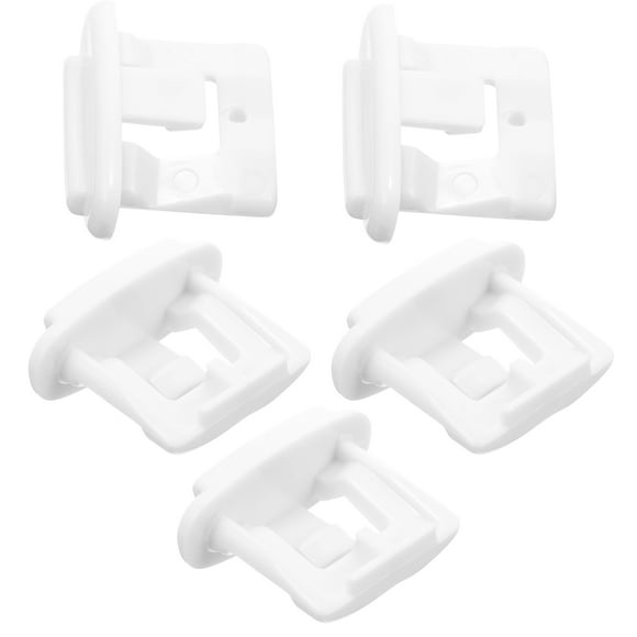 OULII 5Pcs Dishwasher Replacement Parts Upper Rack Slide End Cap for Homeowners and DIY Users 3.20X2.50X0.90CM