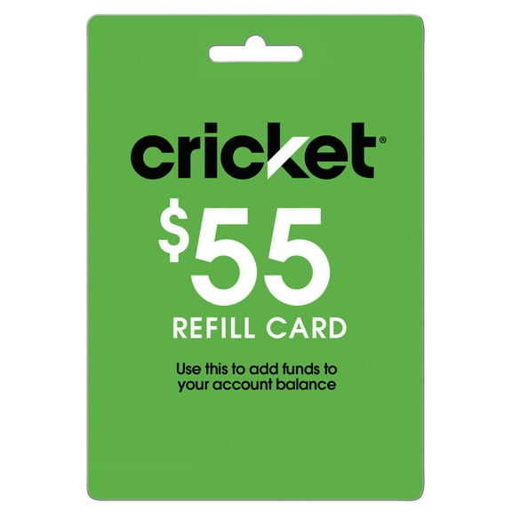 Cricket Wireless $55 e-PIN Top Up (Email Delivery)