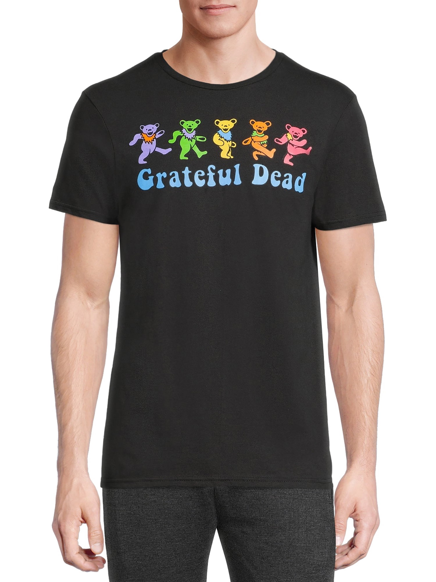 TM Band Logo Printed on a Unisex Cotton Tee Available in 8 Sizes and 3 Colors Grateful Dead