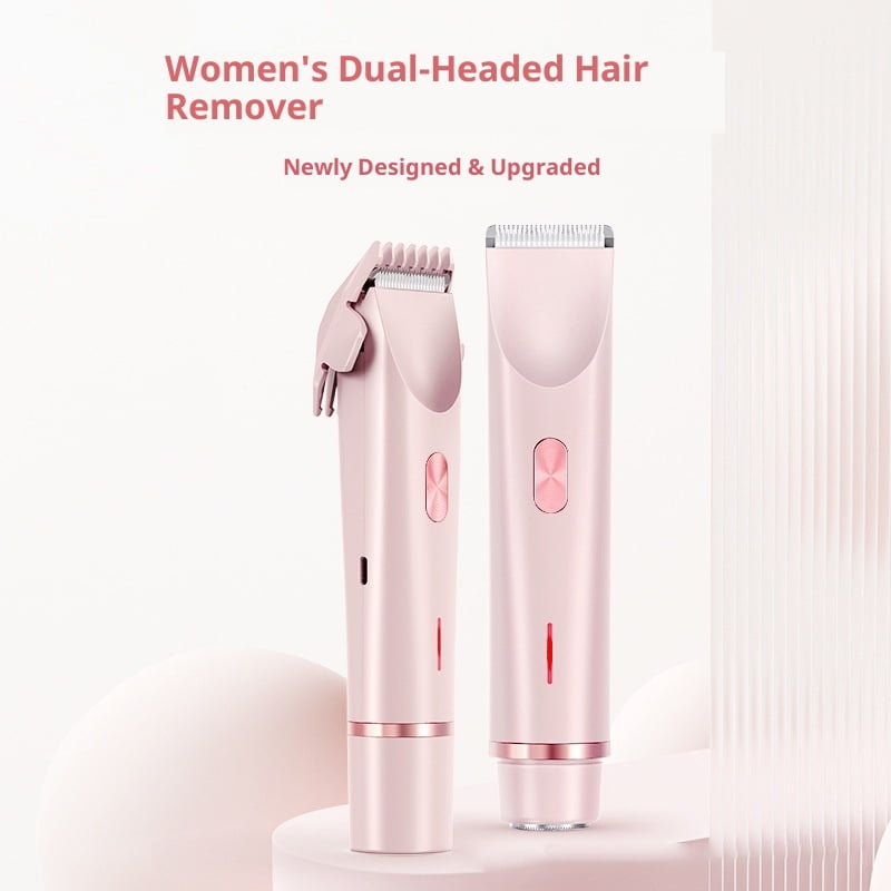 Trimmer for Women,2-in-1 Shaver,Electric Razors for Women Pubic Hair, Bestselling Trimmer for Women (Pink)
