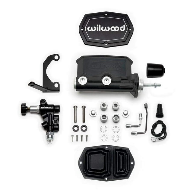 Wilwood 261-15660-BK Compact Tandem M/C avec Rousseur et Valve
