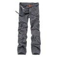 thumbnail image 2 of CEHVOM Men's Loose Multi-Pocket Washed Overalls Outdoor Casual Pants Trousers, 2 of 4