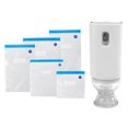 thumbnail image 2 of Selladores de alimentos al vacío Almacenamiento de alimentos Mantener los alimentos frescos Sellador al vacío eléctrico Snack blanco Sharpla Aspiradora, 2 of 7