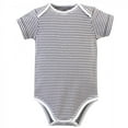 thumbnail image 4 of Touched by Nature Baby Boy Organic Cotton Bodysuits 5pk, Happy Camper, 0-3 Months, 4 of 6
