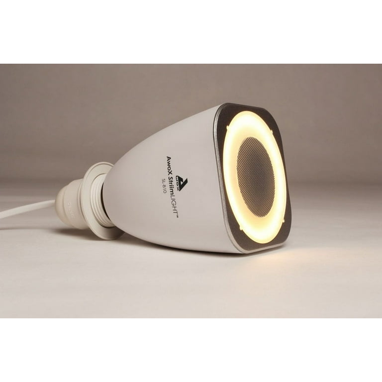 Awox StriimLIGHT SL-B10 Bluetooth Speaker System, 10 W RMS