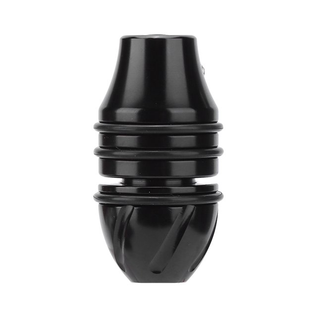 Máquina de tatuaje de aleación autoblocante de 25mm y 1,0 pulgadas, agarre antideslizante, suministros de tatuaje, herramientas de arte corporal (negro)