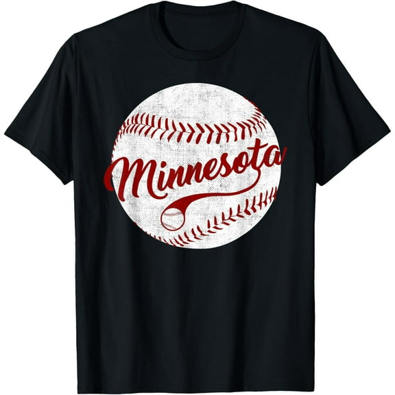 Baseball Minnesota Team Love Twin City National Pastime Men T-Shirt