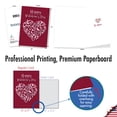 thumbnail image 5 of C3492VDG Funny Valentine's Day Greeting Card 'Vector Heart' with Envelope by NobleWorks, 5 of 6