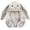B, variant on Floral Print Bunny Plush Toy, Soft Rabbit Stuffed Animal, Elegant Nursery Décor & Cozy Companion, Plush Gift for Easter, Baby Showers, Birthdays & Home Accents - 11.8 inch