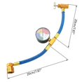 thumbnail image 5 of Auto Air Conditioner Ac R134a Refrigerant Charging 20cm+20cm Hose Gauge, 5 of 5