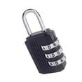 thumbnail image 2 of Speravity Candado de contraseña de combinación de 3 dígitos Candado de seguridad de aleación de zinc Maleta Equipaje Cerradura codificada Candado de Herramientas y ferretería negro Speravity JJ18140-01, 2 of 6