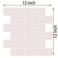 thumbnail image 3 of Adhesivo de pared impermeable a prueba de aceite, papel tapiz DIY, s Rectángulo Gloria  Paneles de pared, 3 of 6