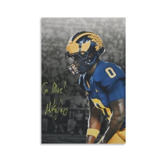 Mike Sainristil Canvas Poster Canvas Wall Art Prints Poster Gifts Photo Picture Painting Posters Room Decor Home Decorative 24x36inch(60x90cm)